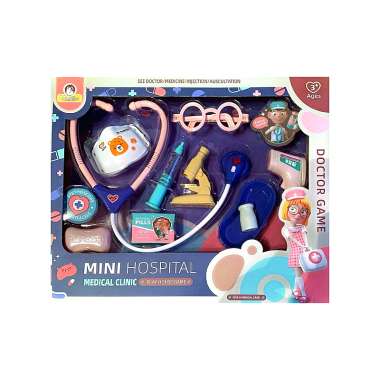 Παιδικό σετ ιατρικής - DF546-111B - 12pcs - 917302