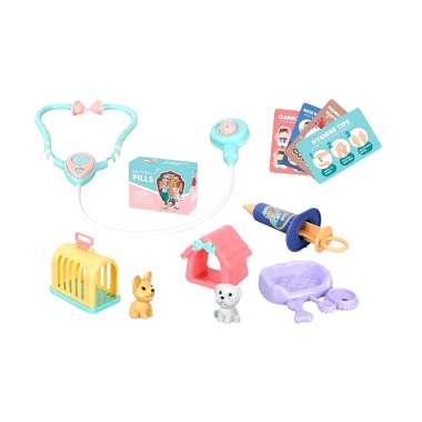 Παιδικό σετ κτηνιατρικής - DF546-110A - 10pcs - 917304