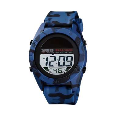 Ψηφιακό ρολόι χειρός ηλιακό - Skmei - 1592 - Army Blue