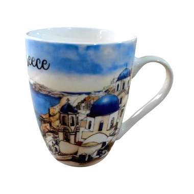 Σετ κεραμική κούπα Souvenir - 12pcs - Greece - 221127