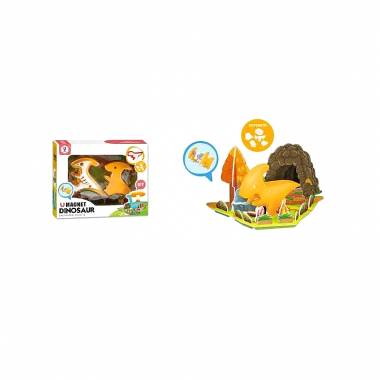 Παιχνίδι κατασκευής με μαγνήτες - Dinosaur - HD392A - 221948