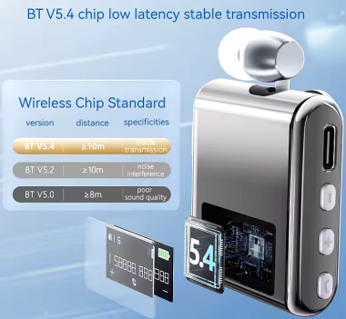 Ασύρματο ακουστικό Bluetooth - K89 - 230625 - Black