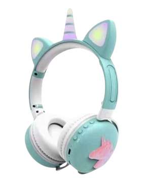 Ασύρματα ακουστικά - Unicorn Headphones - ME17 - 258606 - Blue