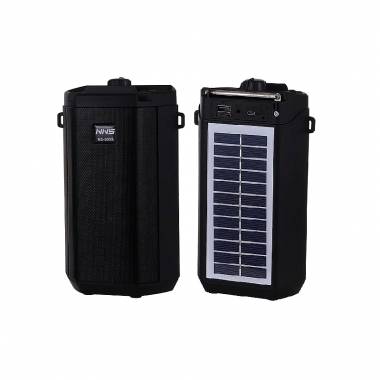 Ασύρματο ηχείο Bluetooth με ηλιακό πάνελ & φακό - NS95S - 881384
