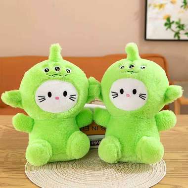 Λούτρινο κουκλάκι Γατάκι με στολή - 25cm - 744783