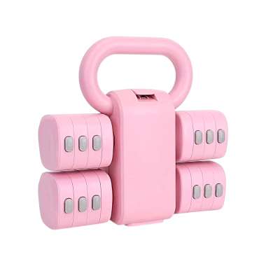 Πολυλειτουργικό ρυθμιζόμενο σετ αλτήρων - 5.5kg - 80382B - 290243 - Pink