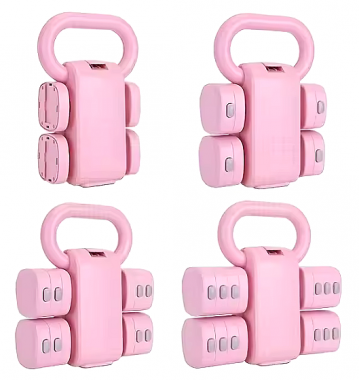 Πολυλειτουργικό ρυθμιζόμενο σετ αλτήρων - 5.5kg - 80382B - 290243 - Green