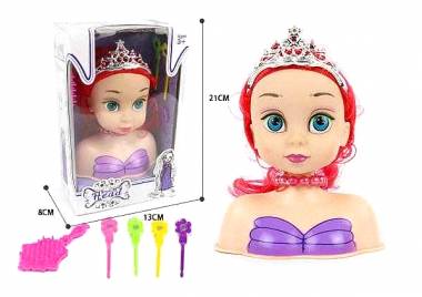 Κεφάλι κούκλας κομμωτικής και μακιγιάζ - B369-67 - 223172