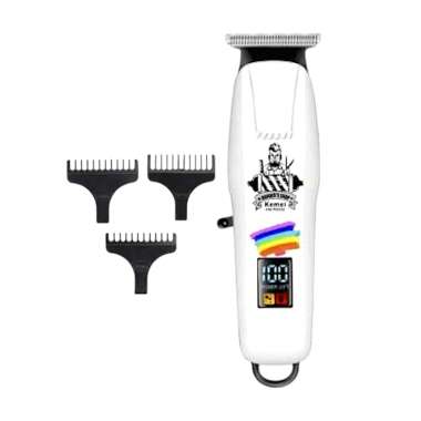 Κουρευτική μηχανή & trimmer - Barber - KM-232 - Kemei - White