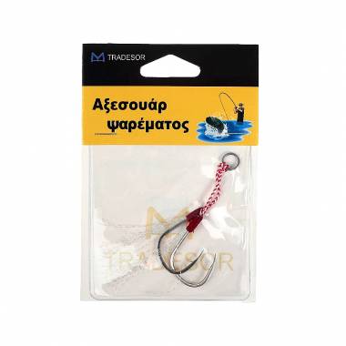 Αγκίστρια με νήμα - Δεμένα - No.15 - 30654