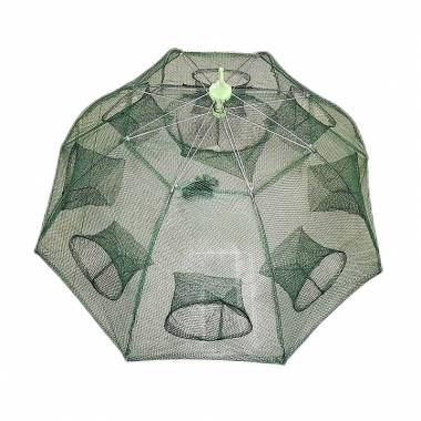 Πτυσσόμενη παγίδα ψαρέματος-κιούρτος με 8 εισόδους - 931357