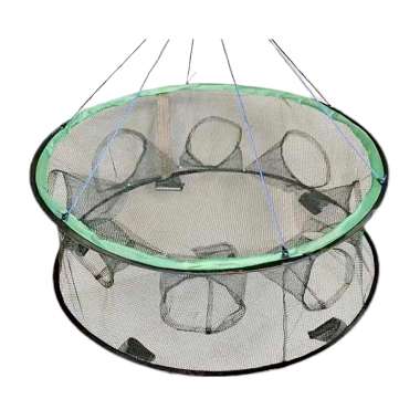 Πτυσσόμενη παγίδα ψαρέματος - Κιούρτος με 10 εισόδους - 70x26cm - 831380