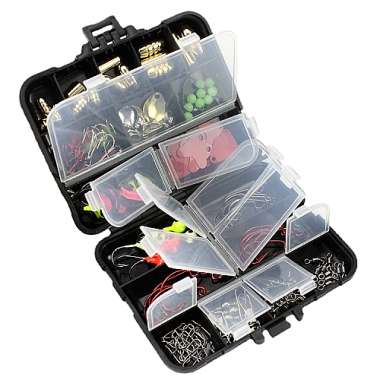 Σετ αξεσουάρ ψαρέματος σε θήκη - 128pcs - 831803
