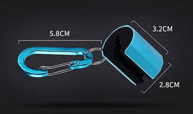 Κλιπ καλαμιού με μπρελόκ - 831831