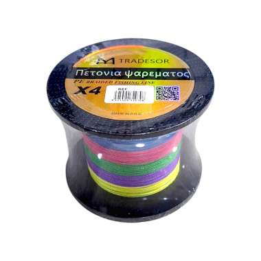 Πετονιά ψαρέματος - Νήμα πολύχρωμο - 300m - 0.4mm - 932074