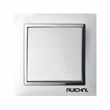 Διακόπτης τοίχου χωνευτός - Μονός διπλού ελέγχου - RC3606 - 360609