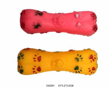 Παιχνίδι σκύλου Latex κόκκαλο - 15x5.2x3.5cm - 12pcs - 550291
