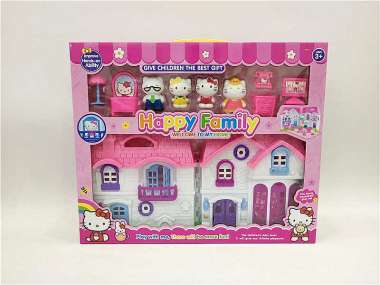 Κουκλόσπιτο mini με αξεσουάρ - 596A - 917361