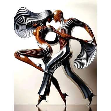 Olympus Diamond Painting "Rhythmic Resonance Tango" - Ψηφιδωτό Μωσαικό "Ρυθμική αντήχηση,Τανγκό" 50Χ40