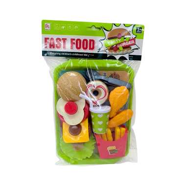 Παιδικό σετ Fast Food - 21pcs - 6628-3 - 502185