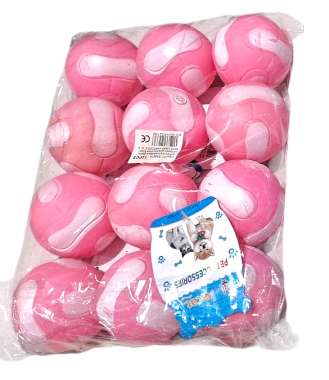 Παιχνίδι σκύλου Latex μπαλάκι - 6cm - 12pcs - 550272