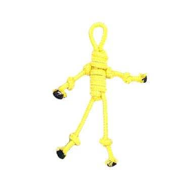 Παιχνίδι σκύλου σχοινί με κόμπους - 30x20cm - 12pcs - 550546