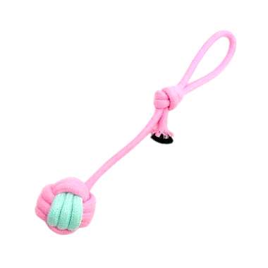 Παιχνίδι σκύλου σχοινί με μπάλα - 32cm - 12pcs - 550585