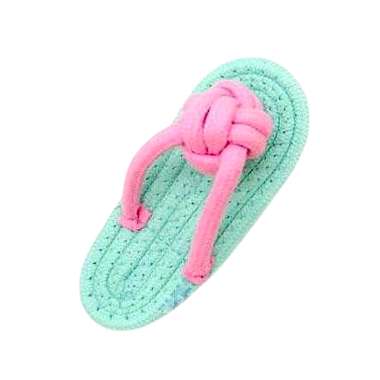 Παιχνίδι σκύλου παντοφλάκι από σχοινί - 16x7cm - 12pcs - 550590