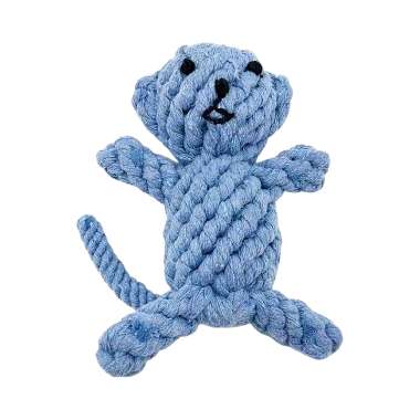 Παιχνίδι σκύλου ζωάκι από σχοινί - 14cm - 550609