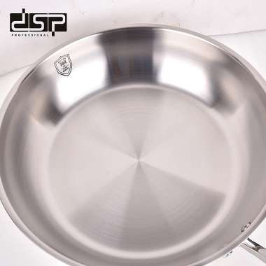 Τηγάνι ανοξείδωτο με καπάκι - 2.5L - CS002-C24 - DSP - 560539