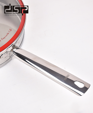 Τηγάνι ανοξείδωτο με καπάκι - 2.5L - CS003-C24 - DSP - 560997