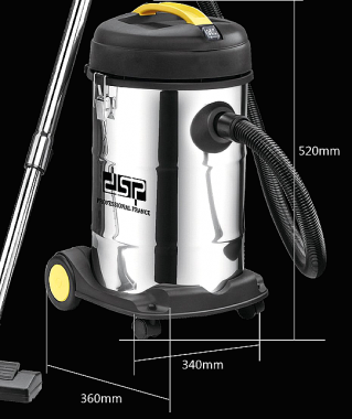 Ηλεκτρική σκούπα υγρών & στερεών - KD2004 - DSP - 563165