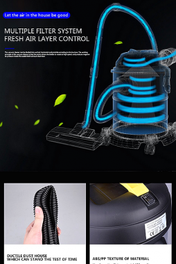 Ηλεκτρική σκούπα υγρών & στερεών - KD2004 - DSP - 563165