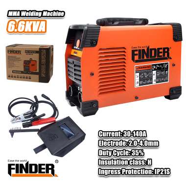Μηχάνημα ηλεκτροκόλλησης - Inverter - IGBT - MMA - 160A - Finder - 197220