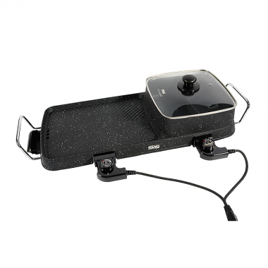 Ηλεκτρική εστία Grill με κατσαρόλα - 2in1 - KB1055 - DSP - 611466