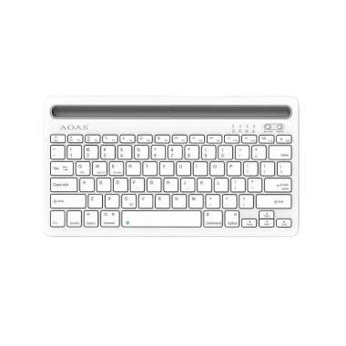 Ασύρματο πληκτρολόγιο Bluetooth - AS199 - AOAS - 651992 - White
