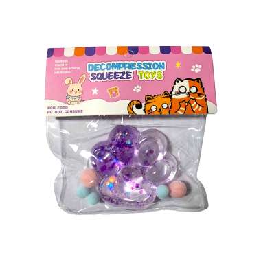Πατούσα Antistress Squishy - Σετ 16pcs - GA524-4 - 652440