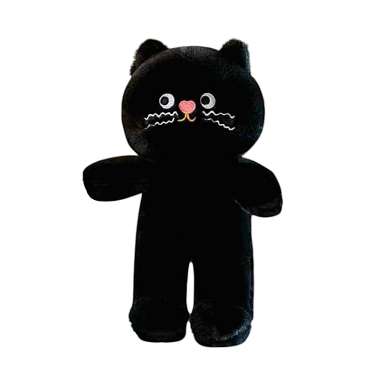 Λούτρινο κουκλάκι Γατάκι - 31cm - 660044 - Black