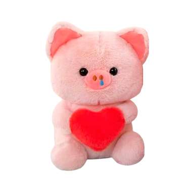 Λούτρινο κουκλάκι Γουρουνάκι - 25cm - 660167