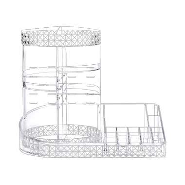 Θήκη οργάνωσης καλλυντικών περιστρεφόμενη ακρυλική - JN110 - 360° - 661108