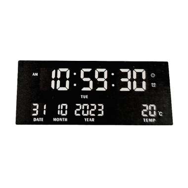 Ηλεκτρονικό ψηφιακό ρολόι LED - JH-3615 - 676173 - White