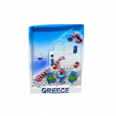 Tουριστικό μαγνητάκι Souvenir – Σετ 12pcs - Resin Magnet - Greece - 678013