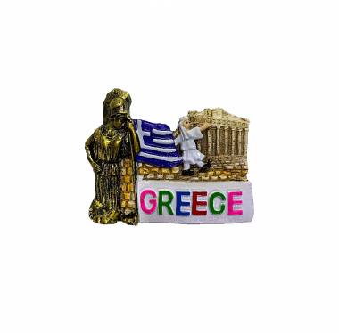 Tουριστικό μαγνητάκι Souvenir – Σετ 12pcs - Resin Magnet - Greece - 678038