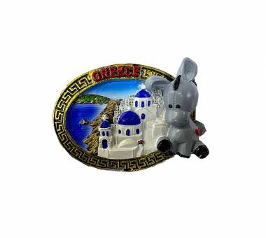 Tουριστικό μαγνητάκι Souvenir – Σετ 12pcs - Resin Magnet - Greece - 678042