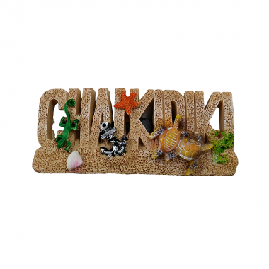 Tουριστικό μαγνητάκι Souvenir – Σετ 12pcs - Resin Magnet - Chalkidiki - 678088