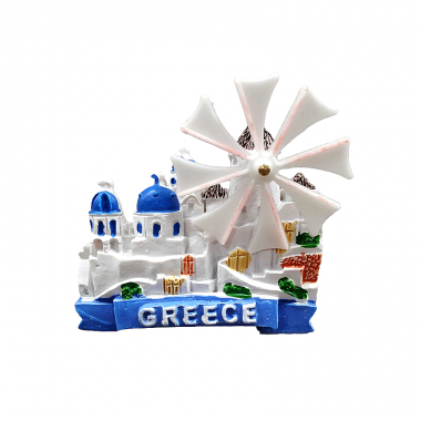 Tουριστικό μαγνητάκι Souvenir – Σετ 12pcs - Resin Magnet - Greece - 678206