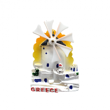 Tουριστικό μαγνητάκι Souvenir – Σετ 12pcs - Resin Magnet - Greece - 678208