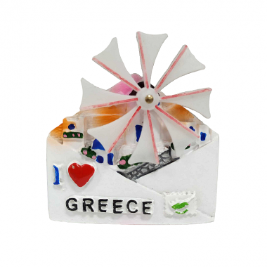 Tουριστικό μαγνητάκι Souvenir – Σετ 12pcs - Resin Magnet - Greece - 678211