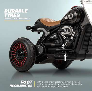 Παιδικό ηλεκτροκίνητο τρίκυκλο scooter - BJQ-818 - 701113 - Green