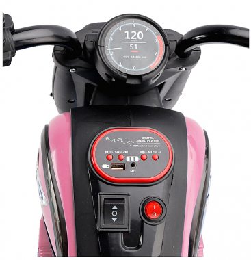 Παιδικό ηλεκτροκίνητο τρίκυκλο scooter - BJQ-818 - 701113 - Green